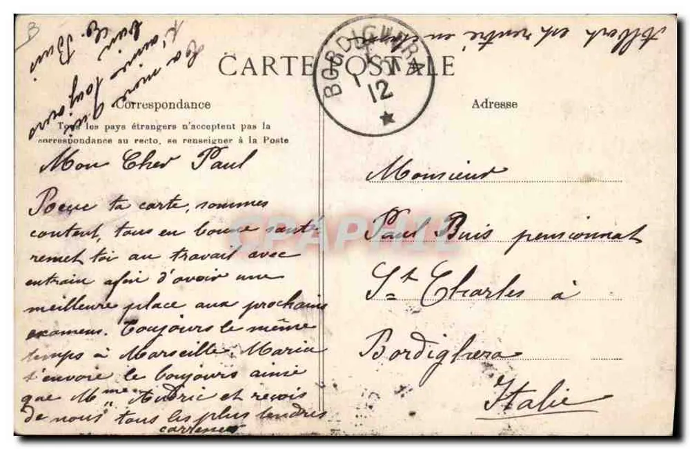 Die Normandie — Das normannische Leben — 17. Verwöhnte Schüler! - Rückseite