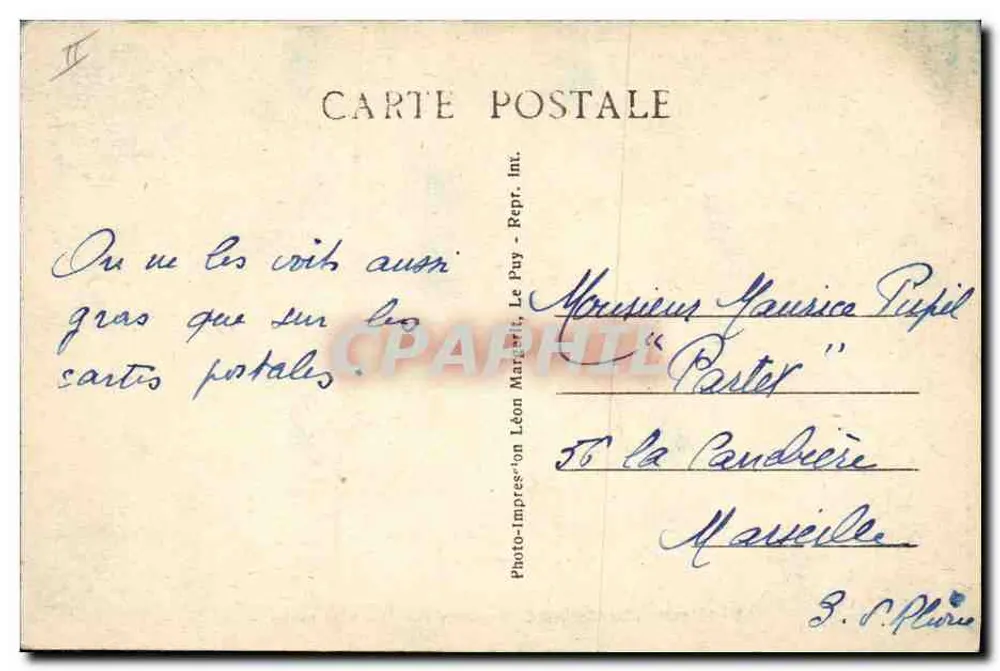 Une truie et ses petits — « Les Scènes Champêtres » — n° 5968, éditeur Léon Marguitt - Rückseite