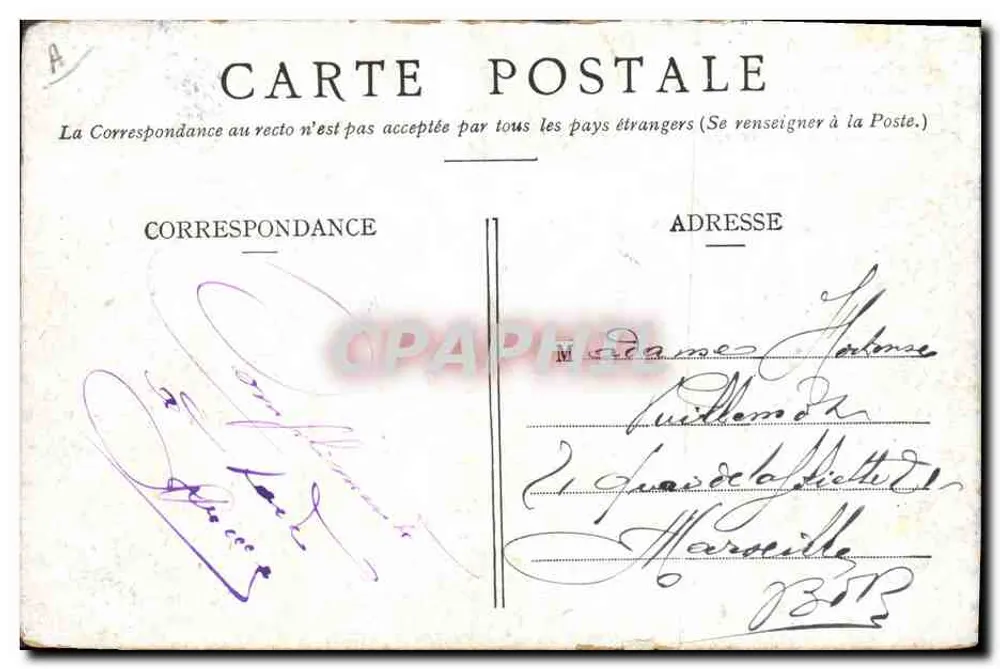 Alpine Jäger — Französische Armee — Ausgabe von "PATRIA", 14 rue Drouot, Paris - Rückseite