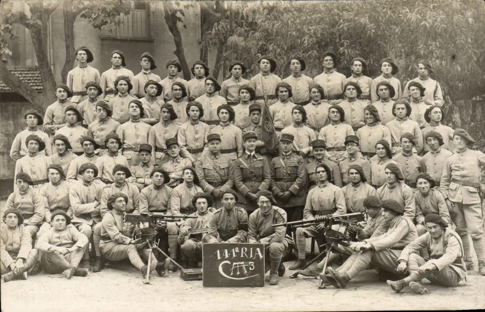 14. Artillerieregiment — Kampagne in Italien — Ausgabe - Vorderseite