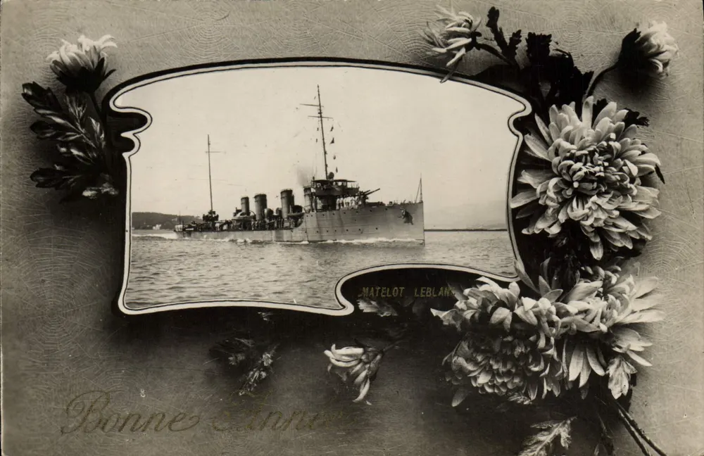 Navio de guerra — Matelot Leblanc — Matelot Leblanc - Frente