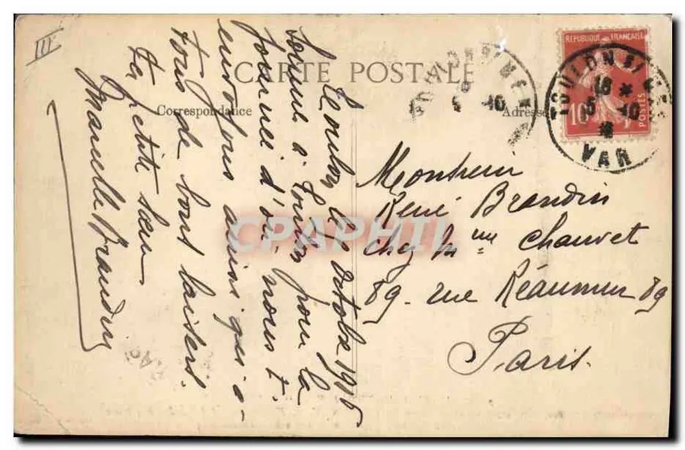 Kreuzer der Flotte 'Mareau' — Marine Nationale — Verlag B.P.D. - Rückseite