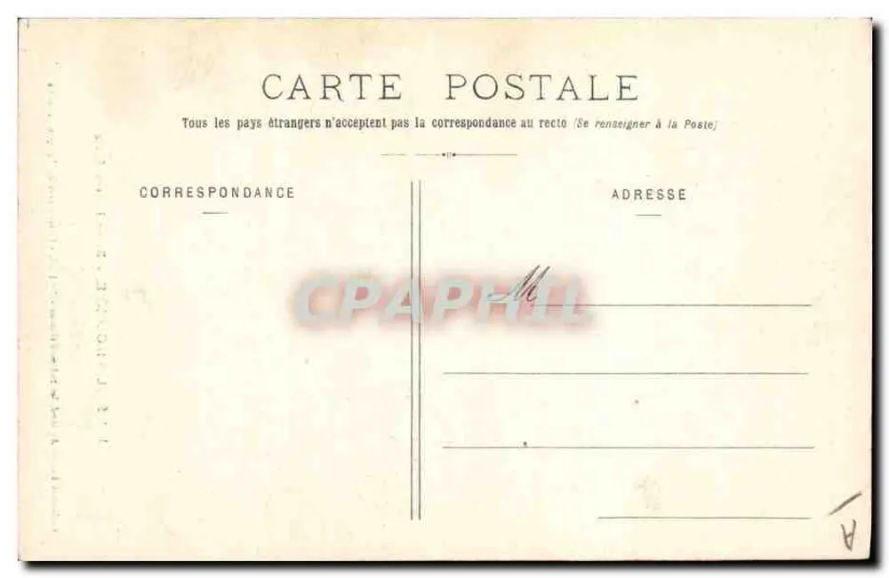 Les Sables-d'Olonne — Réconciliation finale — Collection Lucien Amlaud, les Sables-d'Olonne, N° 1203 - Verso