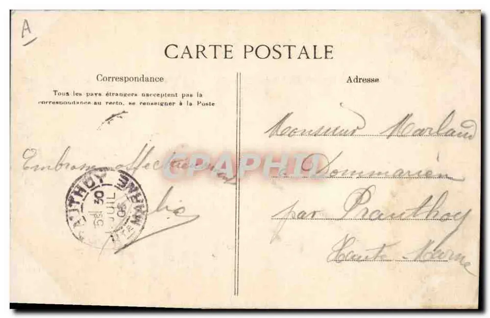 La Roche-sur-Yon & Environs (Vendée) — Estudo de traje local — Lib. Poirier, Mortagne - Verso
