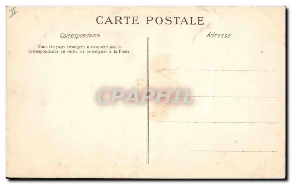 Schloss Compiègne — Bibliothek des Kaisers — C. L. C. n°13 - Rückseite