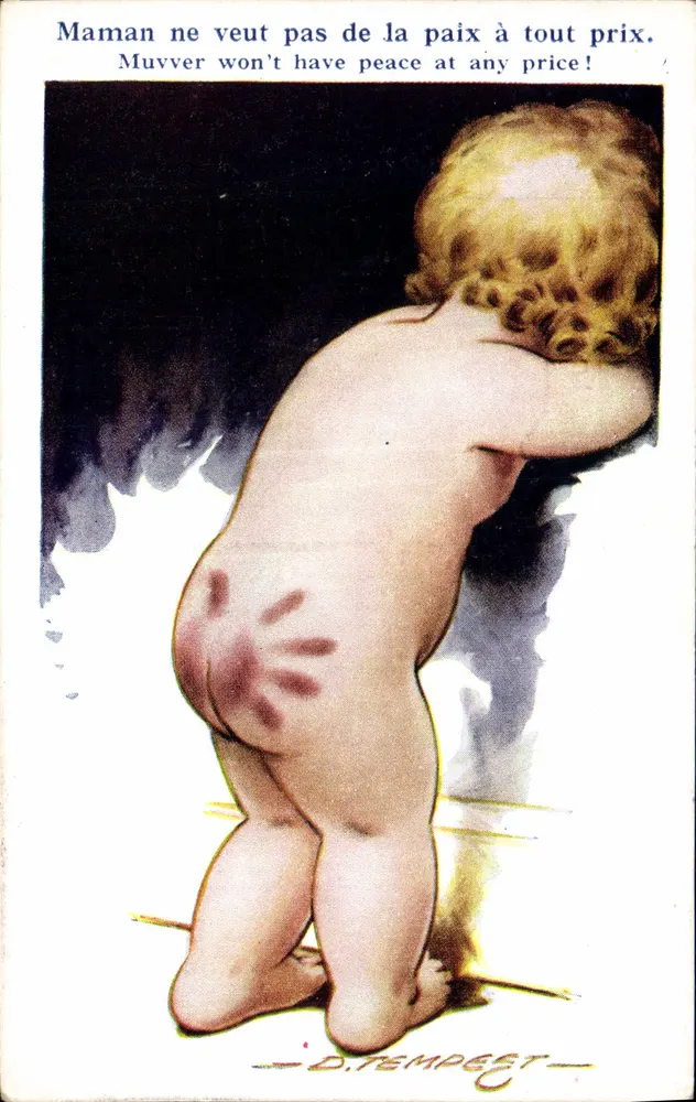 Nacktes Baby — D. TEMPEST — - Vorderseite