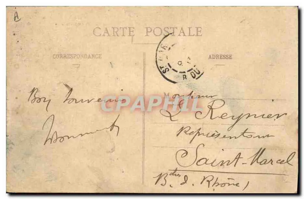 Schweine, die fressen — Brive — Éditions de Brive, Nr. 3348 - Rückseite