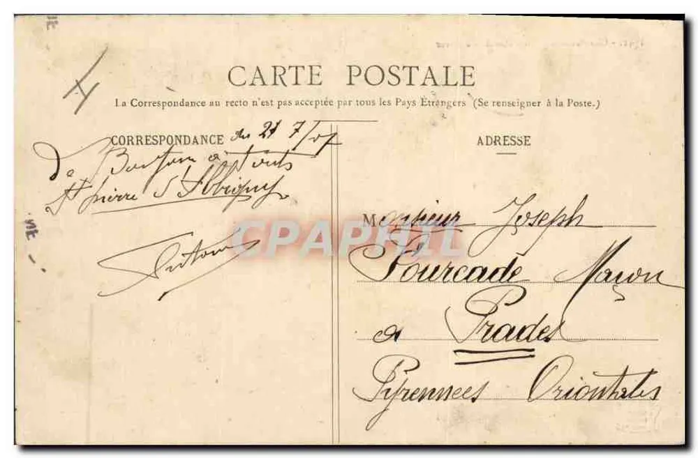 Caçadores alpinos — Montanha nevada — E. Reynaud, Chambéry - Verso