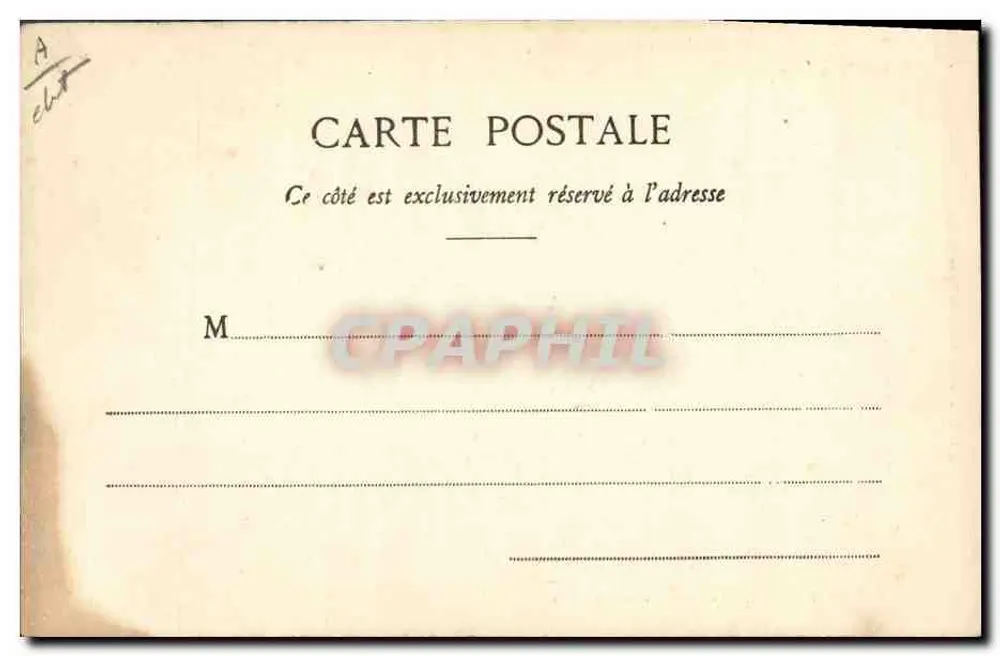 Lenços e Trajes Vendeanos — Lenço chamado « La Grisette » — Chantonnay, A. Robin - Verso