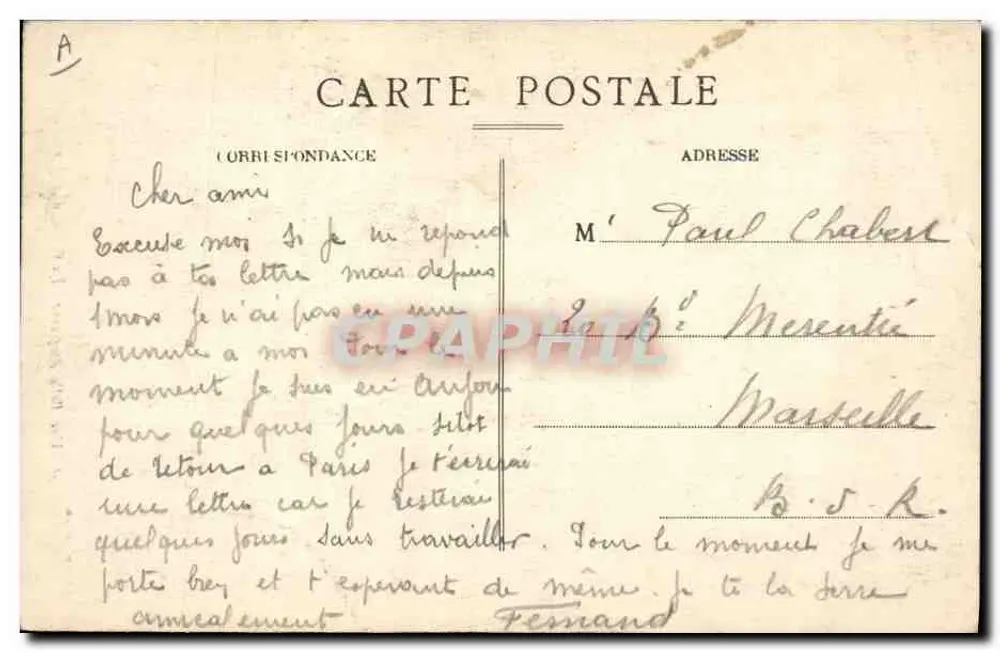 Uma Bela Angevine - A Coifa de Anjou — edição Laroute, n°48 - Verso