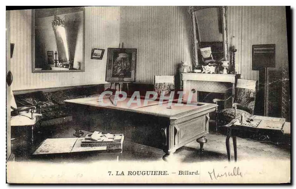 La Rouguière — Bilhar — Baudouin, foto. - Frente