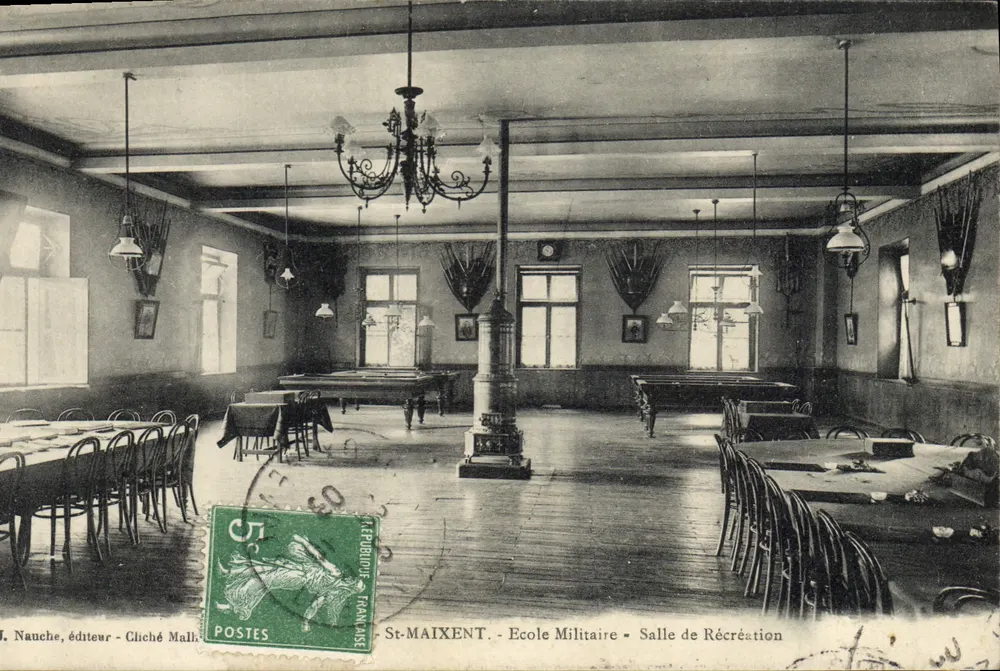 St-Maixent - Militärschule - Spielraum — I. Nauche, Verleger - Chiché Malhi - Vorderseite