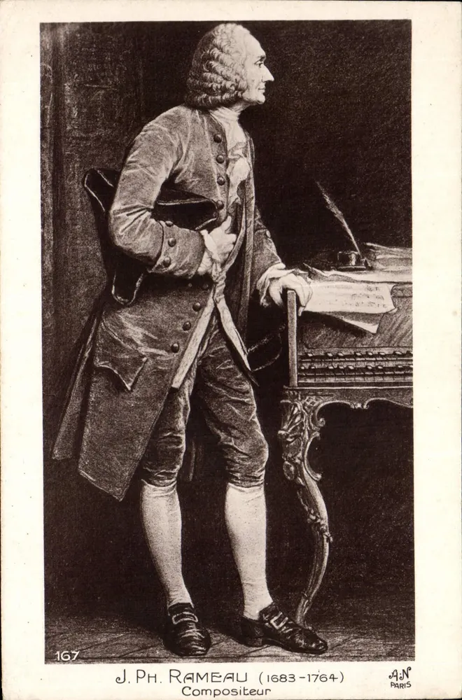 J.Ph. Rameau — Compositor (1683-1764) — A.J.N. Paris, n° 167 - Frente