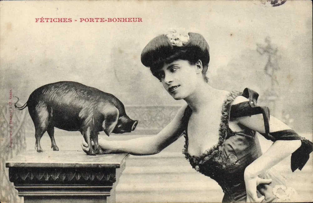 Fetische - Glückbringer — Phototype A. Bergeret & Cie, Nancy - Vorderseite
