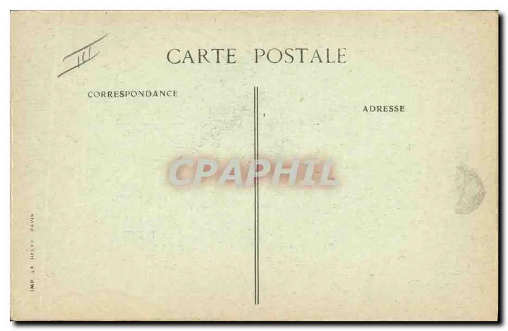 Soldado francês — Fuzileiro — J. Le Mont, R.T.C.M. (Série Cl. 17) - Verso