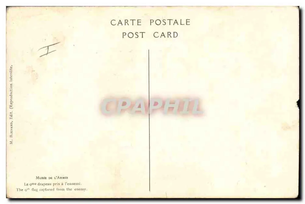 Drapeau pris à l'ennemi — 1914-1915 — J.-F. Bouchor - Verso