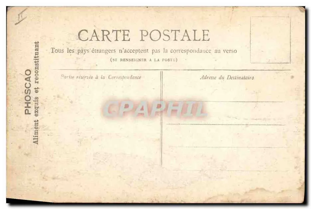 Soldat, der seinen letzten Schuss abfeuert — In der Sturm — Sammlung PHOSCAO, Serie B Nr. 6 - Rückseite