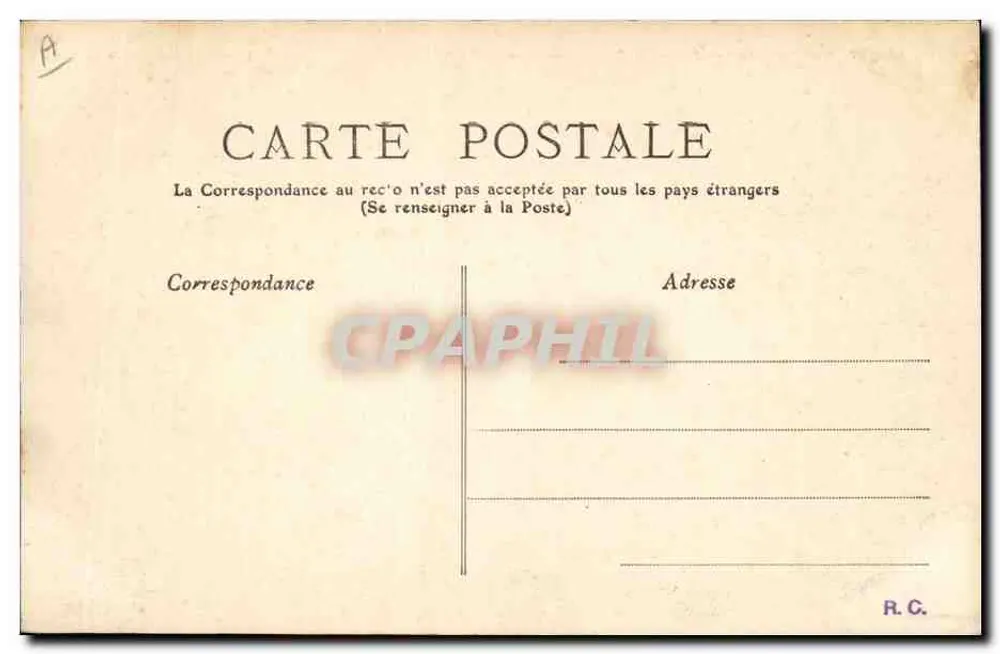 Armide - Heldentragödie in 5 Akten von Quinault, Musik von Gluck — Aufführung in Béziers am 28. und 30. August 1904 — Herr Pons, Foto. - Rückseite
