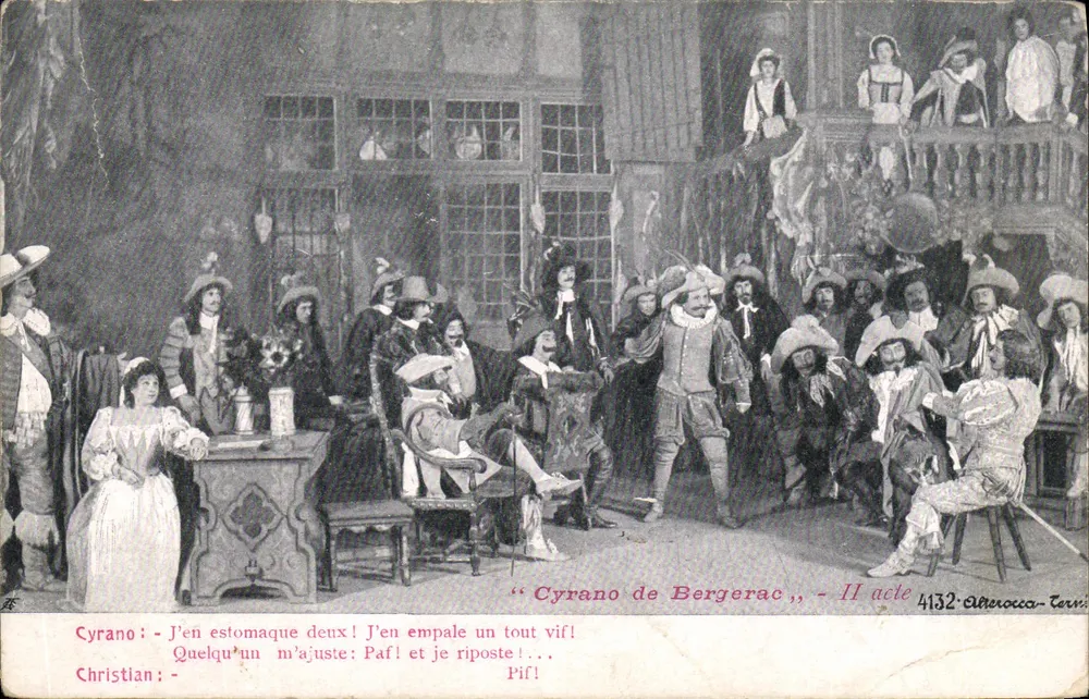 Cyrano de Bergerac — IIe acte — Alteroca-Tern - Vorderseite