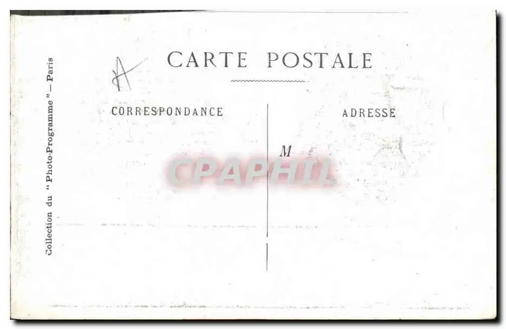 Graité — Les Oberlé, peça em 5 atos, de M. Ed. Haraucourt, tirada do romance de M. R. Bazin — Coleção do Photo-Programme, Paris - Verso