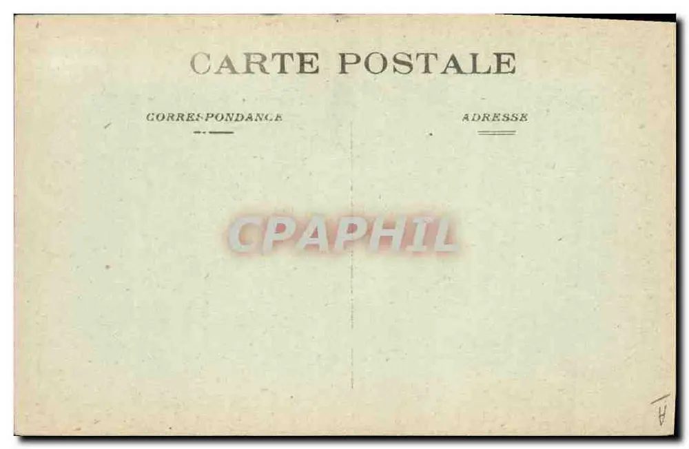 Sablaise — Retorno da Pesca — Pons, editor - Cliché Amiaud - Verso