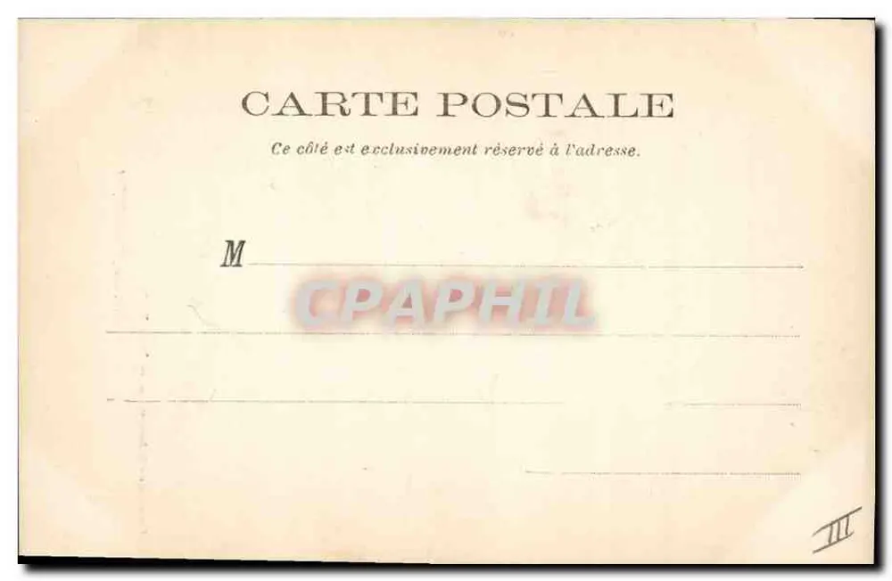 A Sablaise fazendo o filete — Fotogravura — L. Amiaud, Roche-Yon — N° 395 - Verso