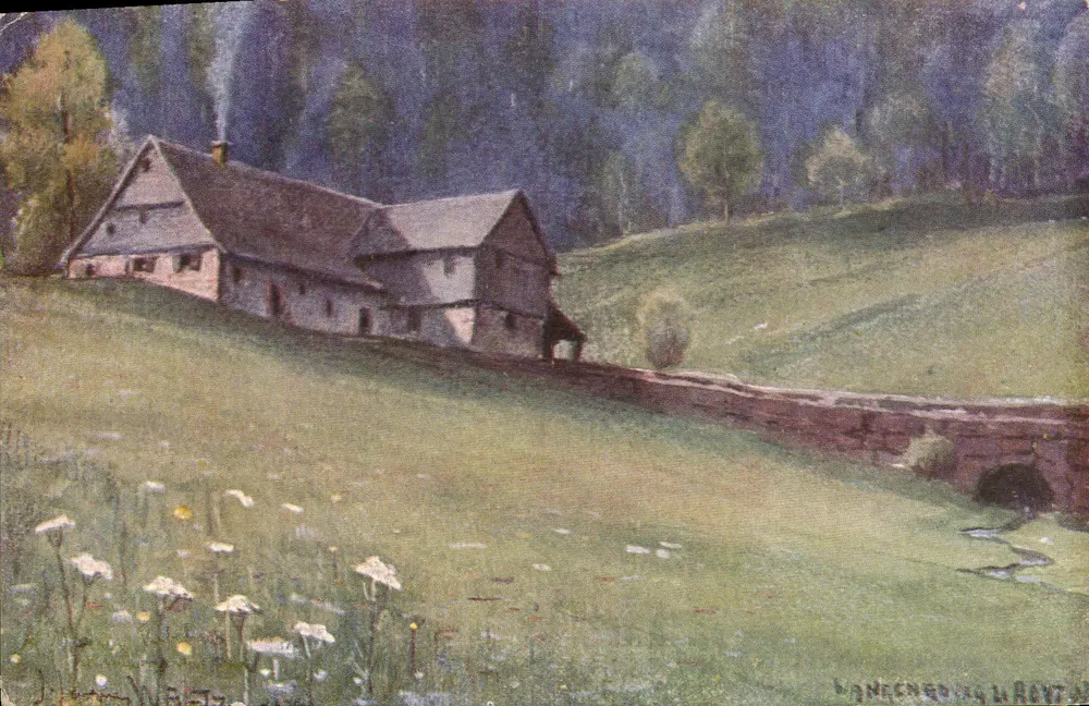 Wangenbourg - Elsass — J. J. Waltz (Hansi) — Visée n° 227 - Vorderseite
