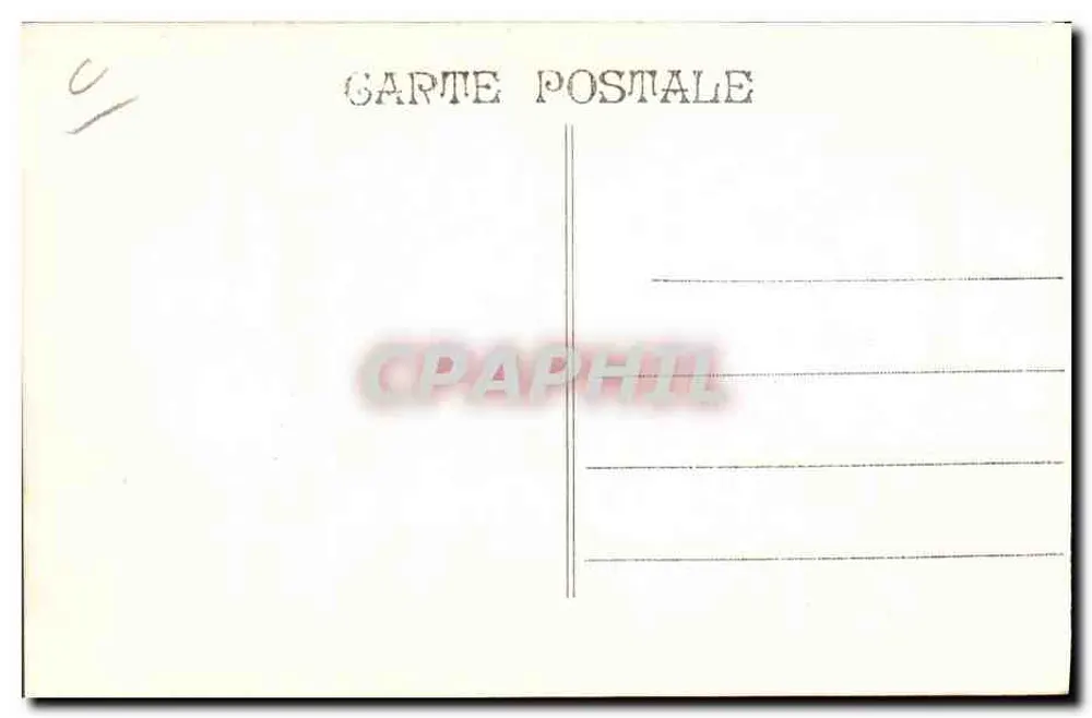 Billardraum — Institution Saint-Joseph, La Navarre — Serie 16 - Rückseite