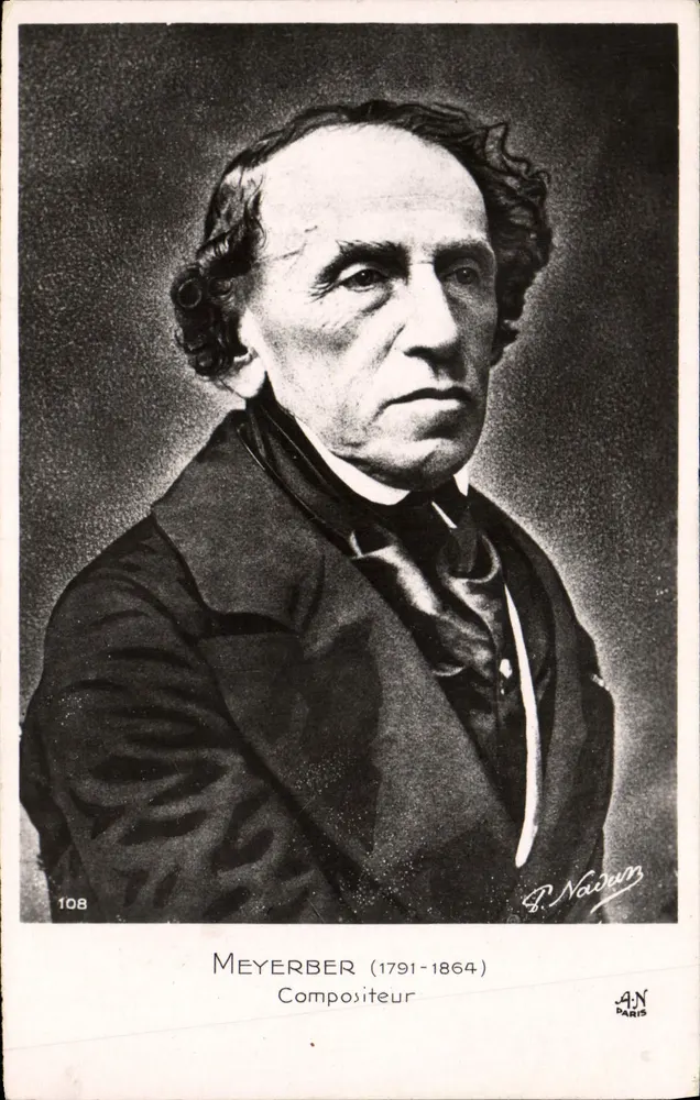 Meyerber (1791-1864) — Compositor — R. Naudin, Paris, n° 108 - Frente