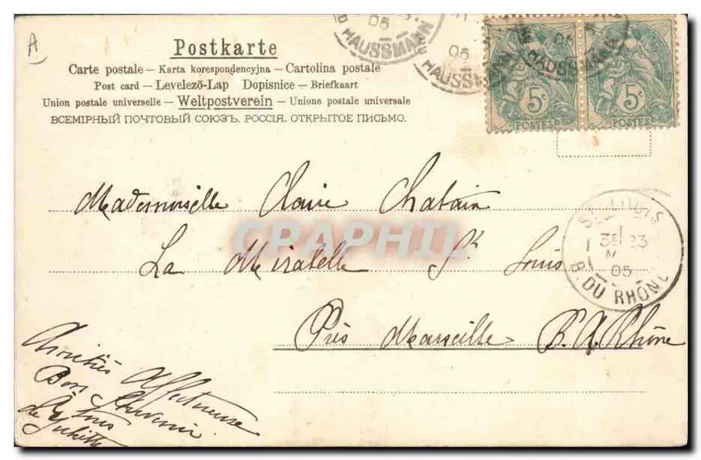 Świnia z szczeniakami — ilustracja — A. M. R. M. H. E. (wydawca) - Rewers
