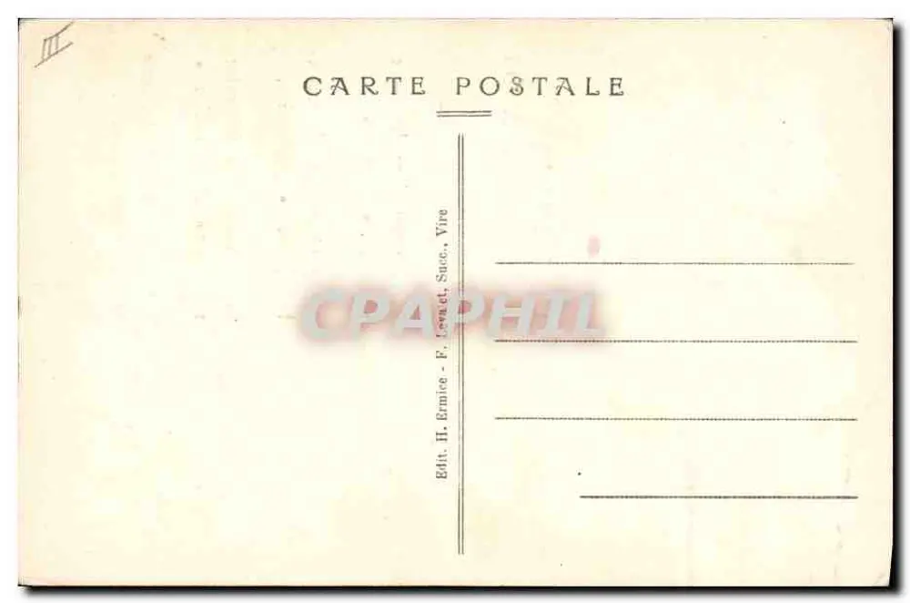 Normannische Sprichwörter — Verlag H. Ermice, F. Levalet, Vire - Rückseite