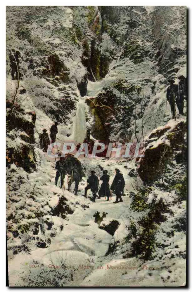 Alpine Chocouts bei Wintermanövern — Nr. 60 - Vorderseite