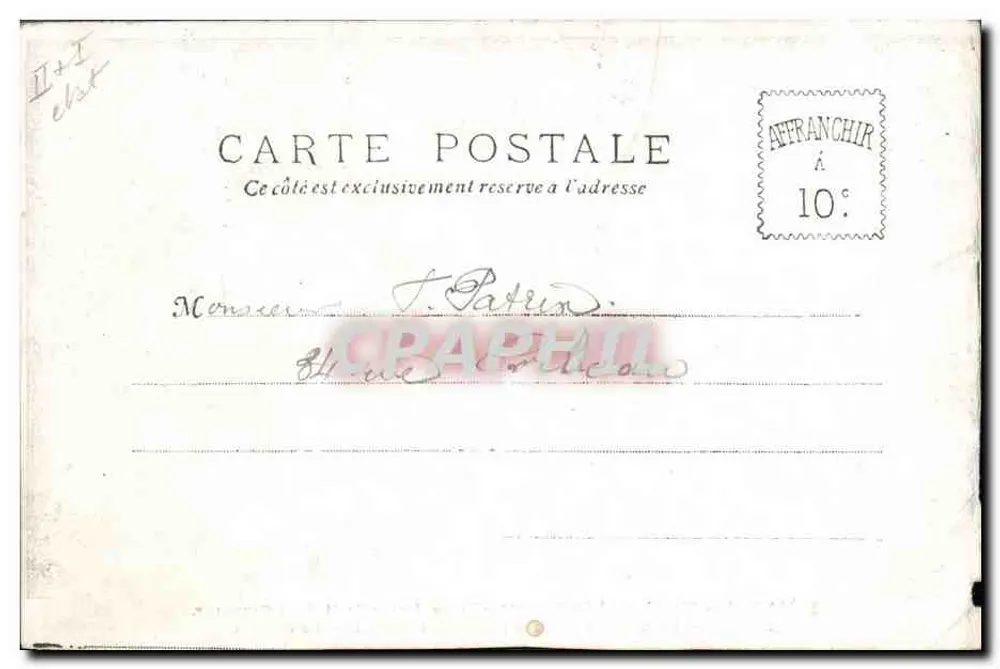 Ferdinand le Noceur — Szene des 2. Akts in Beaugency — Verlag Léon Gandillot - Rückseite