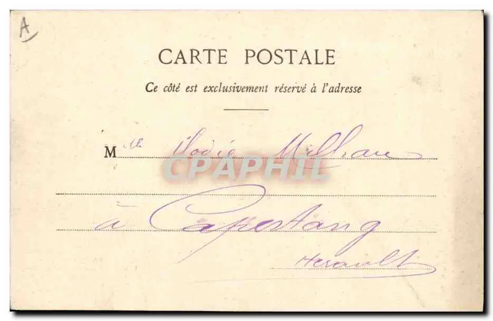 Aufführung in Béziers — Oper in drei Akten von M. Dieulafoy, Musik von Camille Saint-Saëns — Foto. M. P. — 1905 - Rückseite