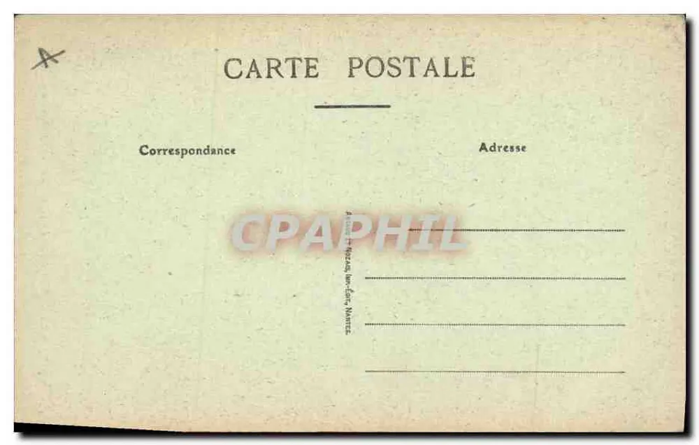 Les Sables-d'Olonne — Sardinenhändlerin « A la fraîche » — Unbekannter Verleger, Nr. 235 - Rückseite