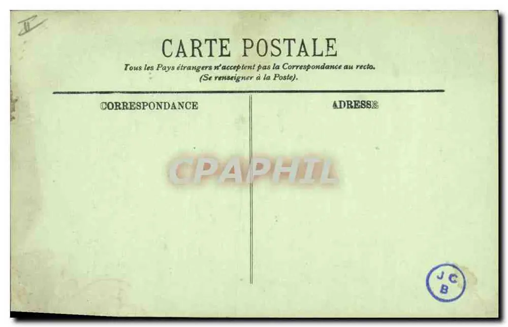 Mulher matelote — Tipo de Matelote — LL. n° 3013 - Verso