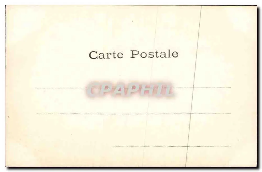 Kind im Uniform — Ferien 1903 — Clavette - Rückseite
