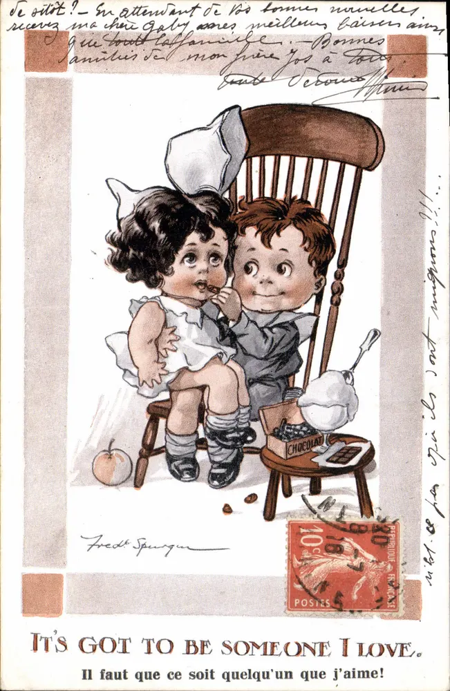 Kind und Puppe — Szenen aus dem Leben — Fred Spurgeon - Vorderseite