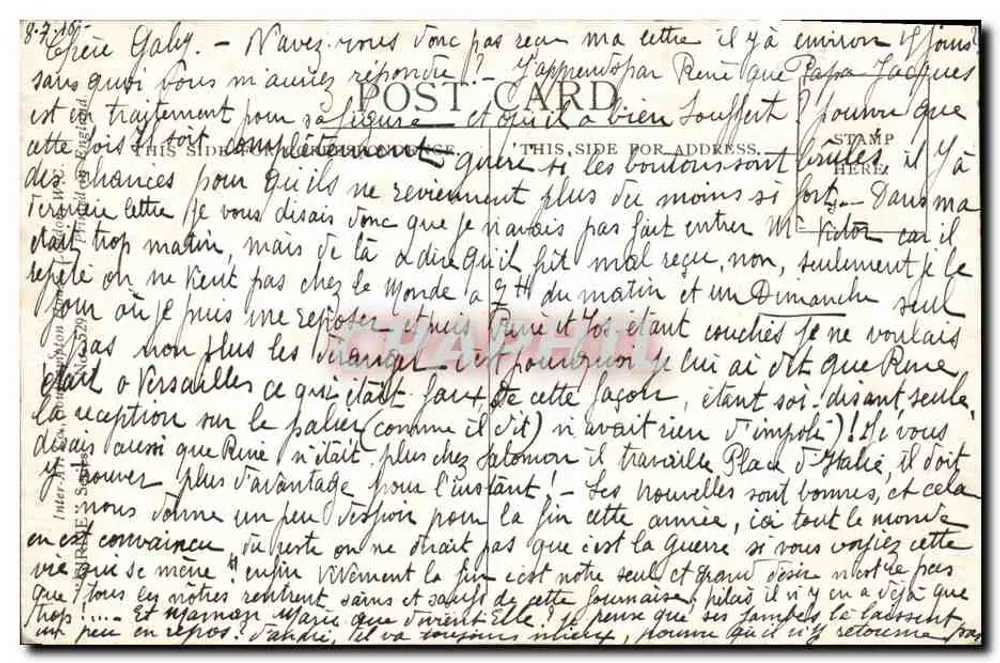 Kind und Puppe — Szenen aus dem Leben — Fred Spurgeon - Rückseite