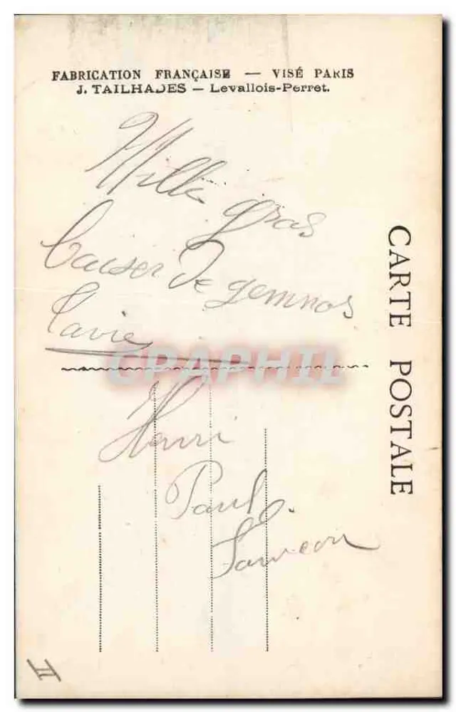 Schmückender Schwein mit Blumen — Ich bringe Glück — Verlag M. Baulong, Nr. 208 - Rückseite