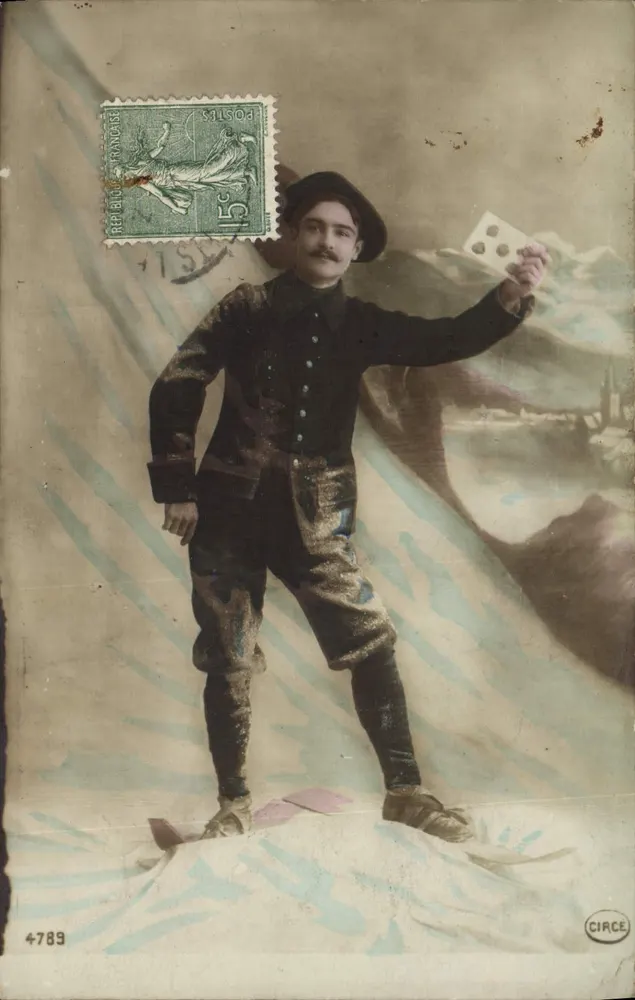 Artista do Circo — Cena de Neve — Circo - Frente