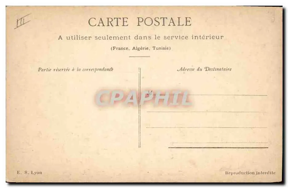 Soldado francês e Alsacienses — Joffre, Chann, novembro de 1914 — E. S. Lyon - Verso