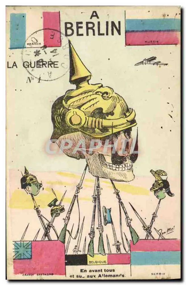 Krieg in Berlin — Nr. 1 — A. F. LACLAU, Verleger - Vorderseite
