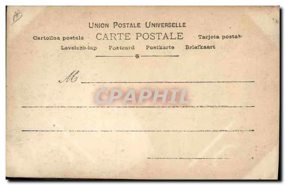 A Bruxa, Ato III — Teatro Sarah Bernhardt — Paul Boyer, Paris - Verso