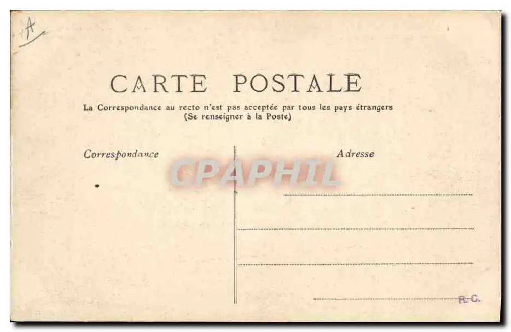 Armide - Heldentragödie in 5 Akten von Quinault, Musik von Gluck — aufgeführt in Béziers am 28. und 30. August 1904 — M. Pons, Fot. - Rückseite