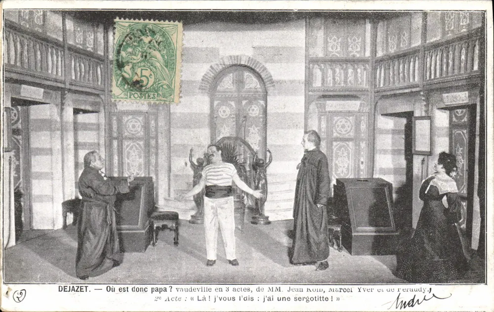 Dejazet — Wo ist Papa? — Vaudeville in 3 Akten — André - Vorderseite
