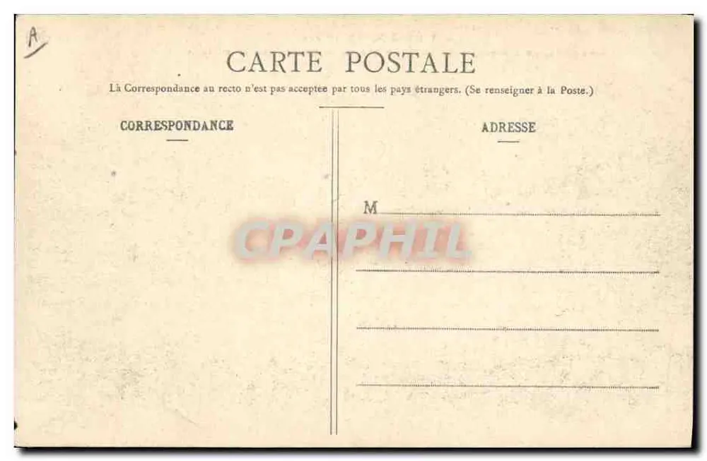 Die Ketzer (1. Akt) — Großes Opern in 3 Akten, gespielt in den Arenen von Béziers am 27. und 29. August 1905 — M. Pons, phot. - Rückseite