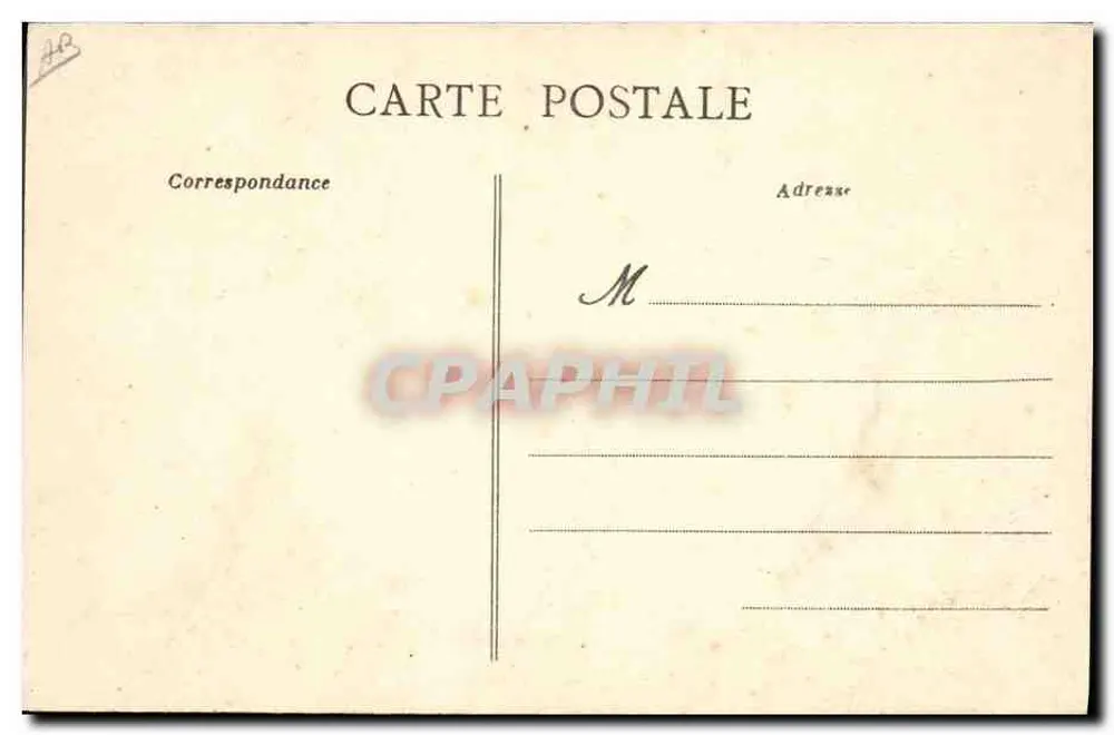 Cabeleiras antigas — Mortagne — Lib. Poupin, Mortagne, n° 3137 - Verso