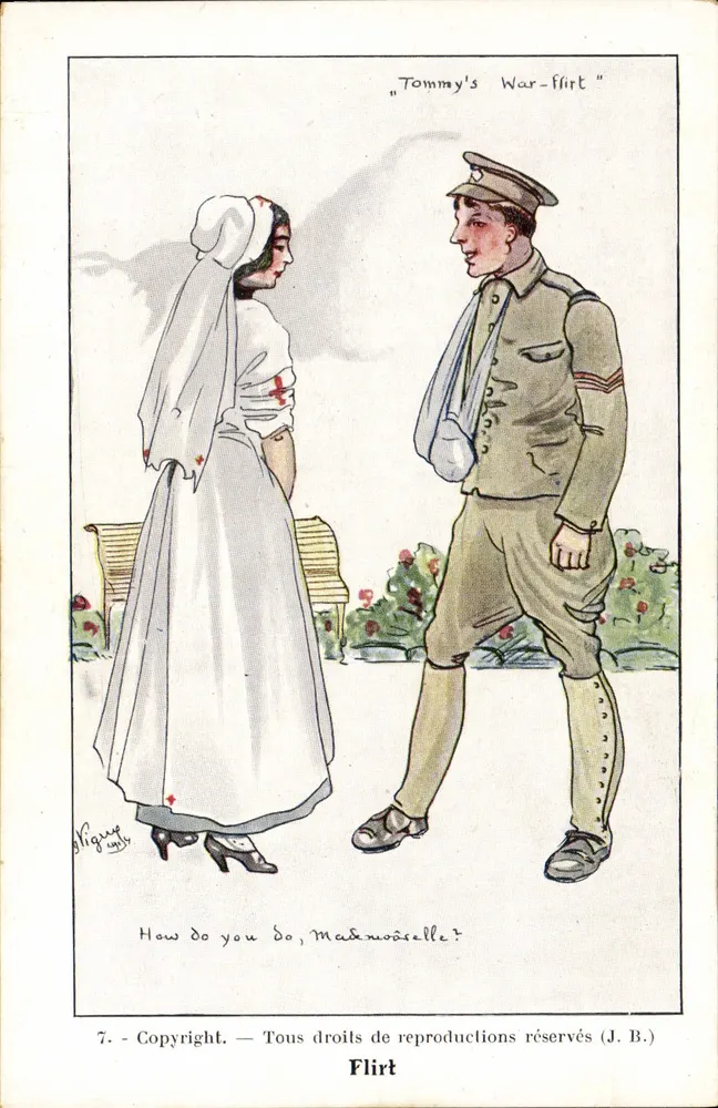 Tommy's War-flirt — Flirt — J. B. (Verleger J. B.) - Vorderseite