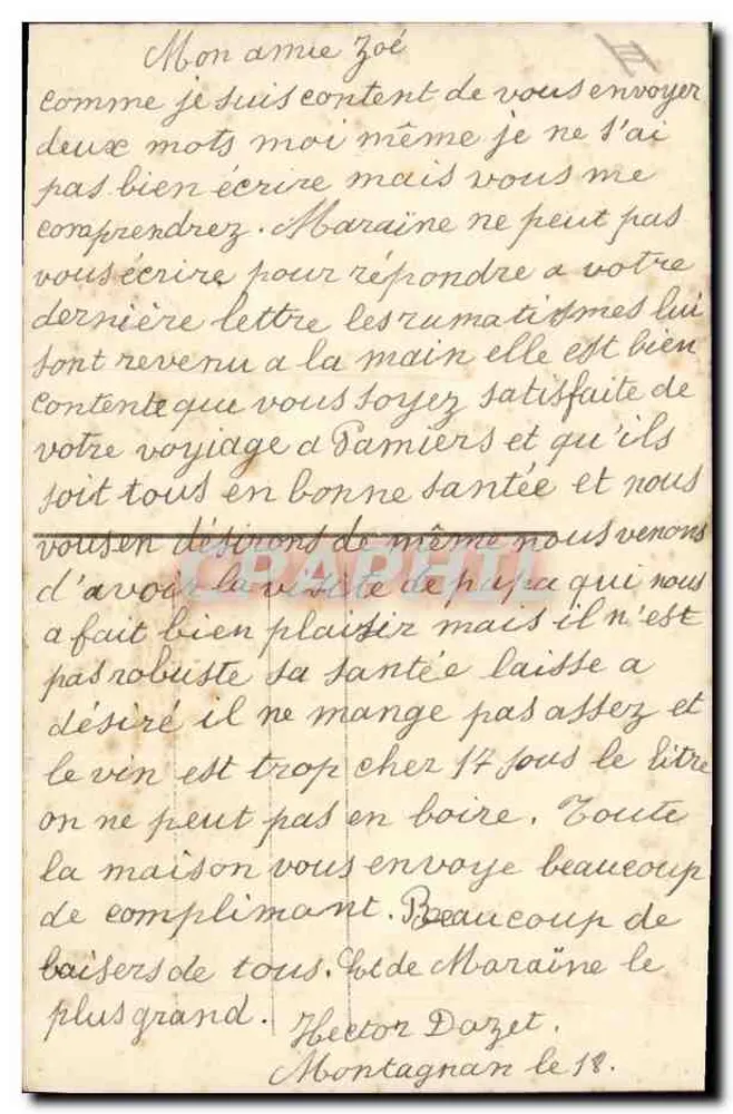Porta-Bonheur — símbolos de sorte e amor — editor desconhecido, n°13 - Verso